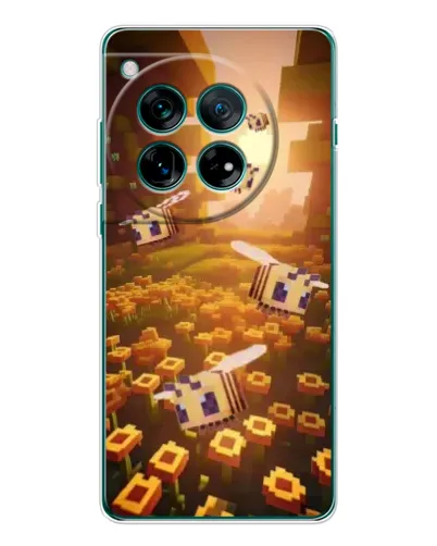 Чехол для OnePlus 12 с картинкой «Поле подсолнухов»