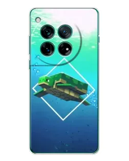 Чохол для OnePlus 12 з картинкою «Черепаха Minecraft» Чохол для OnePlus 12 з картинкою «Черепаха Minecraft»