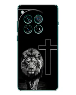 Чохол для OnePlus 12 з картинкою «Лев та Хрест» Чохол для OnePlus 12 з картинкою «Лев та Хрест»