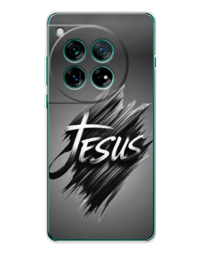 Чохол для OnePlus 12 з картинкою «Напис Jesus Graffiti»