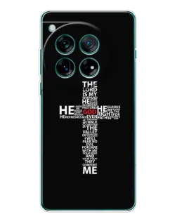 Чехол для OnePlus 12 с картинкой «Текстовый крест»