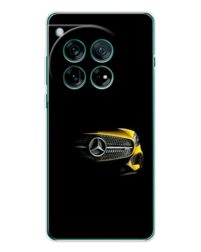 Чехол для OnePlus 12 с картинкой «Mercedes — ретро стиль»