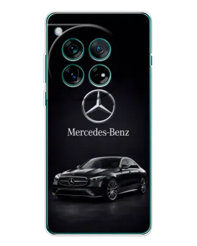 Чехол для OnePlus 12 с картинкой «Mercedes — решетка радиатора»