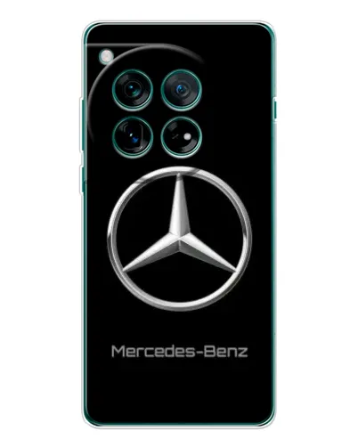 Чехол для OnePlus 12 с картинкой «Mercedes Silver Logo»