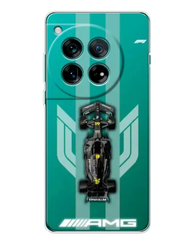 Чехол для OnePlus 12 с картинкой «Mercedes AMG Petronas»