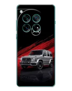 Чехол для OnePlus 12 с картинкой «Mercedes G-Class красный»