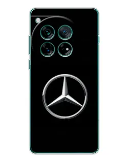 Чехол для OnePlus 12 с картинкой «Mercedes классический лого»