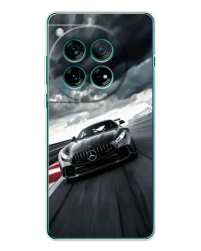 Чехол для OnePlus 12 с картинкой «Гоночный Mercedes AMG»