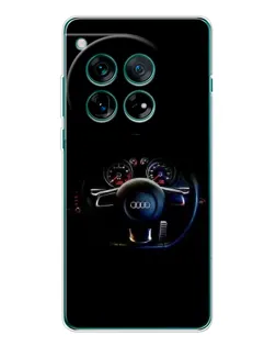 Чехол для OnePlus 12 с картинкой «Салон Audi — руль» Чехол для OnePlus 12 с картинкой «Салон Audi — руль»