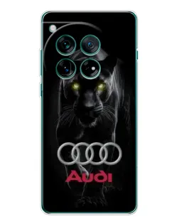 Чехол для OnePlus 12 с картинкой «Пантера и Audi»