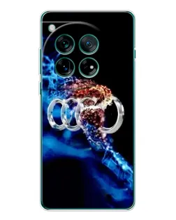 Чехол для OnePlus 12 с картинкой «Энергия лого Audi»