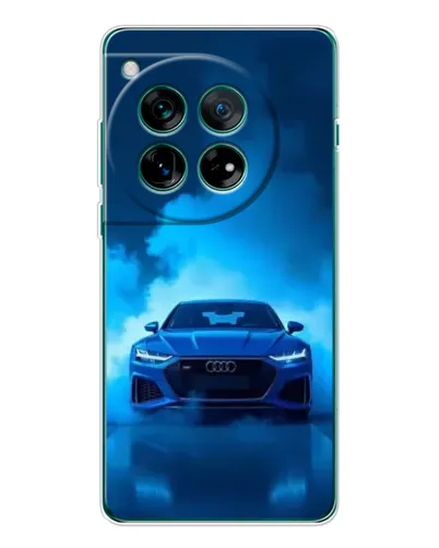 Чехол для OnePlus 12 с картинкой «Audi — голубая энергия»