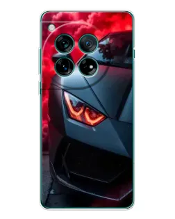 Чехол для OnePlus 12 с картинкой «Lamborghini красное сияние»