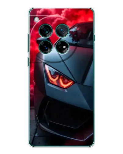 Чехол для OnePlus 12 с картинкой «Lamborghini красное сияние»