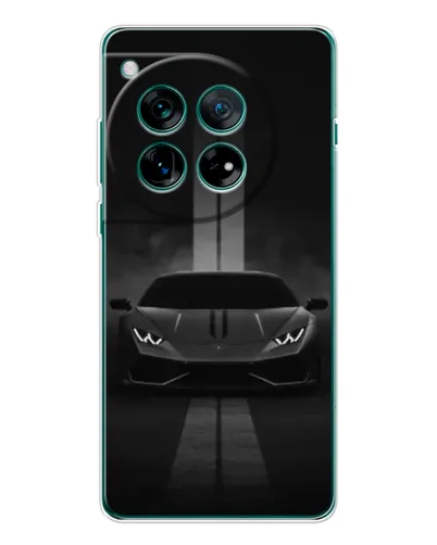 Чехол для OnePlus 12 с картинкой «Lamborghini симметрия дорог»