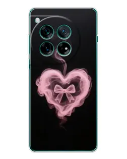 Чохол для OnePlus 12 з картинкою «Димчасте серце» Чохол для OnePlus 12 з картинкою «Димчасте серце»