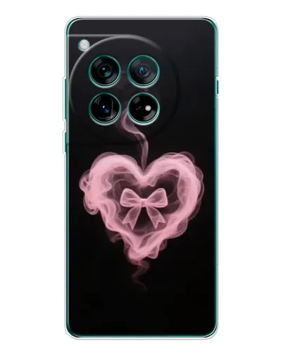 Чохол для OnePlus 12 з картинкою «Димчасте серце» Чохол для OnePlus 12 з картинкою «Димчасте серце»