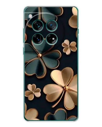 Чохол для OnePlus 12 з картинкою «Конюшина в золоті»