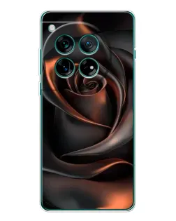 Чохол для OnePlus 12 з картинкою «Шовкова чорна троянда» Чохол для OnePlus 12 з картинкою «Шовкова чорна троянда»