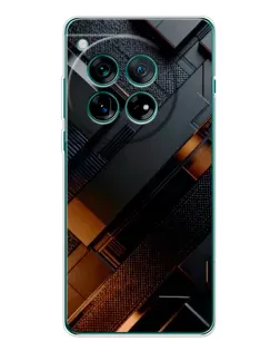 Чохол для OnePlus 12 з картинкою «Чорні геометричні блоки» Чохол для OnePlus 12 з картинкою «Чорні геометричні блоки»