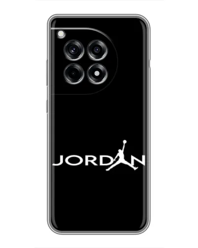 Чехол для OnePlus 12R с картинкой «Jordan White Logo»