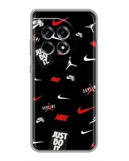 Чехол для OnePlus 12R с картинкой «Nike Mix Pattern»
