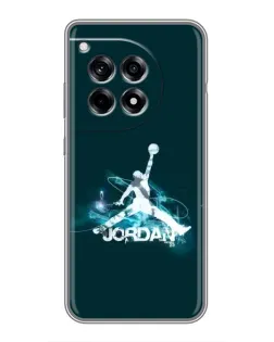 Чехол для OnePlus 12R с картинкой «Jordan Blue Fire»