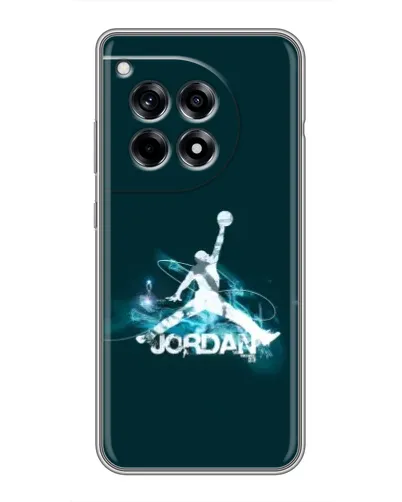 Чехол для OnePlus 12R с картинкой «Jordan Blue Fire»
