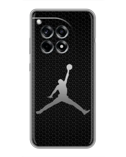 Чехол для OnePlus 12R с картинкой «Jordan Dark Carbon»