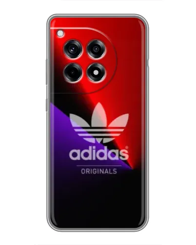 Чохол для OnePlus 12R з картинкою «Adidas Red Neon»