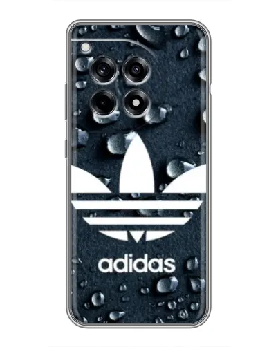 Чохол для OnePlus 12R з картинкою «Adidas Trefoil Blue»