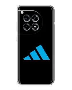 Чохол для OnePlus 12R з картинкою «Adidas Cyan Logo»