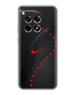 Чехол для OnePlus 12R с картинкой «Абстрактный дизайн Nike»