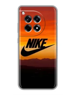 Чехол для OnePlus 12R с картинкой «Nike — вечерний горизонт»