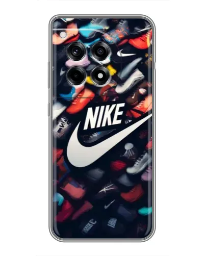 Чехол для OnePlus 12R с картинкой «Коллекция кроссовок Nike»