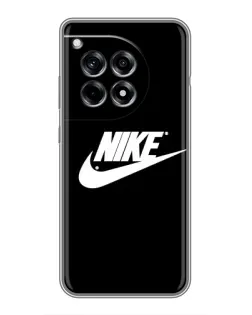 Чехол для OnePlus 12R с картинкой «Мазки краски Nike»