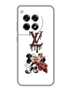 Чохол для OnePlus 12R з картинкою «LV та Міккі Маус»