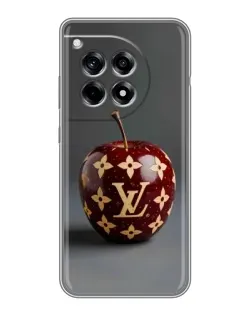 Чохол для OnePlus 12R з картинкою «Червоне яблуко LV»
