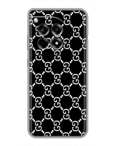 Чехол для OnePlus 12R с картинкой «Gucci — сетчатый паттерн»