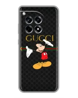Чехол для OnePlus 12R с картинкой «Микки Маус Gucci»