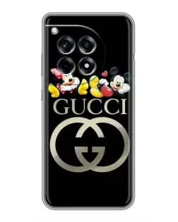 Чехол для OnePlus 12R с картинкой «Gucci — герои Disney»
