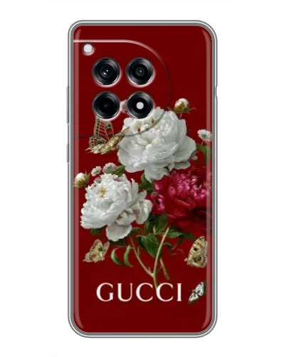 Чехол для OnePlus 12R с картинкой «Gucci —  сад»