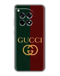 Чохол для OnePlus 12R з картинкою «Gucci — темно-зелений градієнт»