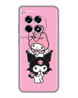 Чехол для OnePlus 12R с картинкой «My Melody и Kuromi»
