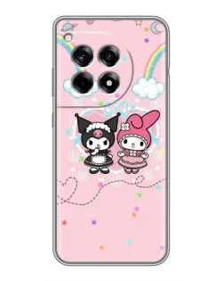 Чехол для OnePlus 12R с картинкой «My Melody и Kuromi»