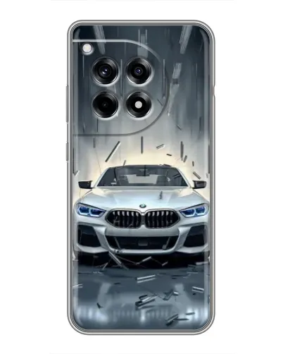 Чехол для OnePlus 12R с картинкой «BMW в свете фар»