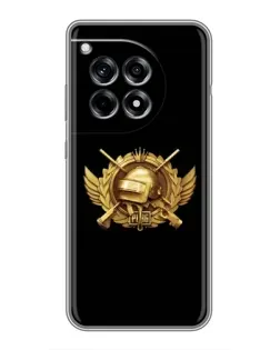 Чехол для OnePlus 12R с картинкой «PUBG — оранжевый градиент»