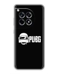 Чехол для OnePlus 12R с картинкой «PUBG — классический лого»