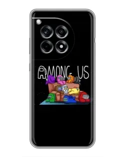 Чехол для OnePlus 12R с картинкой «Логотип Among Us» Чехол для OnePlus 12R с картинкой «Логотип Among Us»