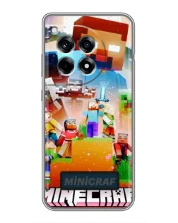 Чохол для OnePlus 12R з картинкою «Minecraft герої гри»